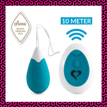 FeelzToys - Anna Uova Vaginali Vibranti Verde