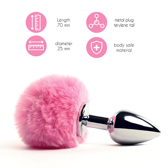 FeelzToys - Bunny Tails Butt Plug /Coda da Conigliett*