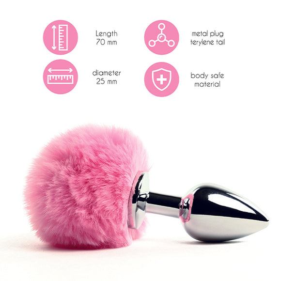 FeelzToys - Bunny Tails Butt Plug /Coda da Conigliett*